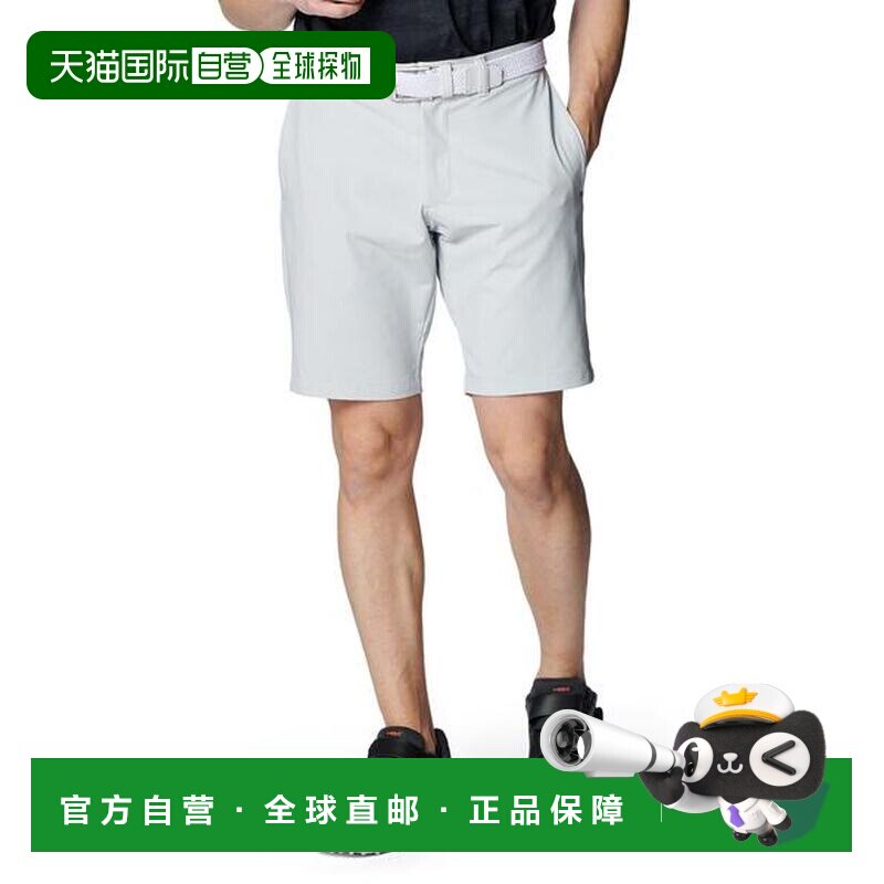 日本直邮Under Armour 纯色口袋三分休闲短裤 男款 灰色安德玛图片