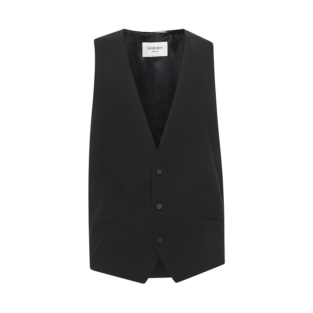 SAINT LAURENT 男士马甲 819877Y7I211000 SS2025