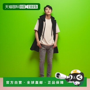 1h可退 日本直邮j.n.r.d 男士简约半袖T恤 稍修身 日常百搭 聚酯