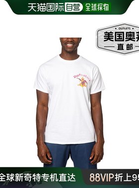 junk food男式百威标志图案 T 恤 - 白色 【美国奥莱】直发
