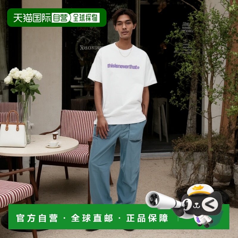 韩国直邮THISISNEVERTHAT 公用T恤Cracked T-Logo Tee White TN24