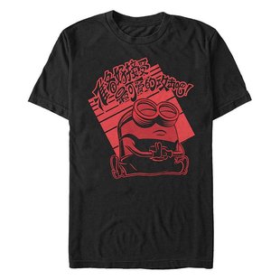 Sun 男士 粗体汉字短袖 恤 Minions Fifth