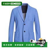 香港直邮armani 舒适时尚 阿玛尼 西装 1h可退 blue蓝色 男士 外套