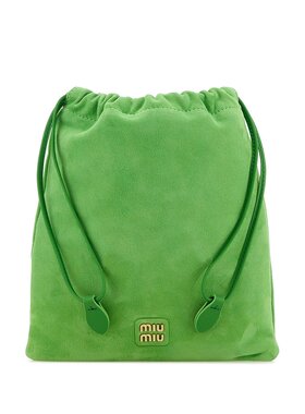 MIU MIU 女士斜挎包 5NG0102CTAF0225 SS2025 绿色 CONTENITORI