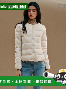 韩国直邮EIDER 女士女士羽绒服DETACHABLE  DWP23543W4羊毛