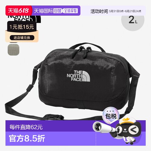 日本直邮The North Face 北面 Mayfly 腰包 THE NORTH FACE MAYFL