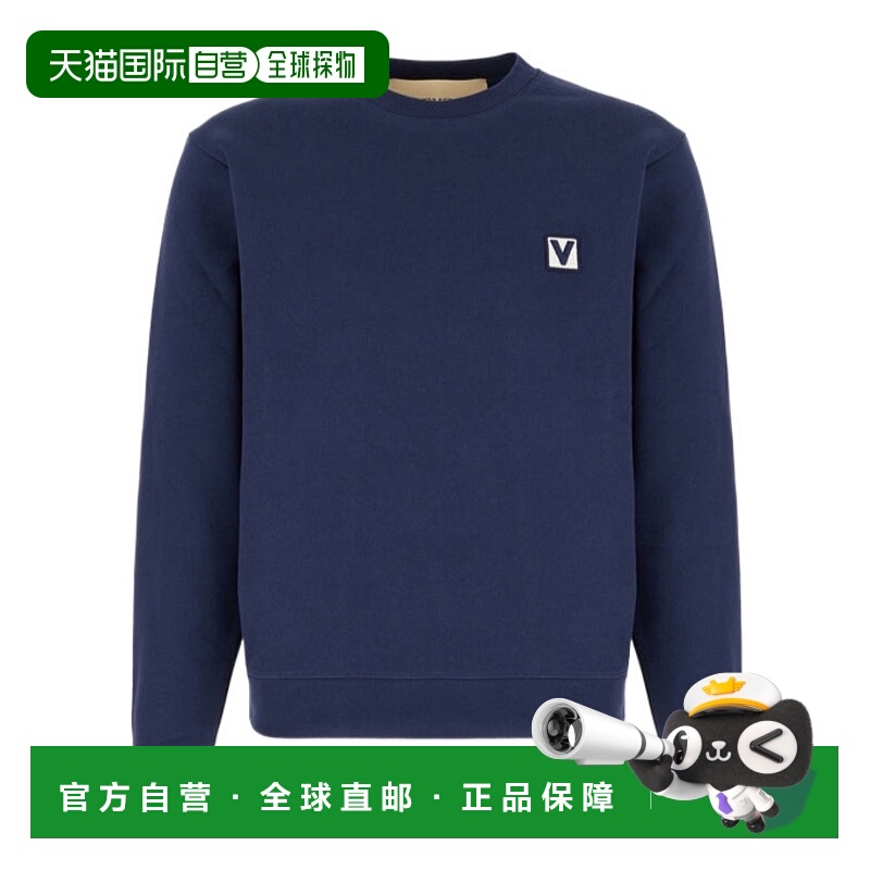 1h可退 香港直邮VALENTINO 男士针织毛衣 VMF28RAQSB01 AW2025 蓝