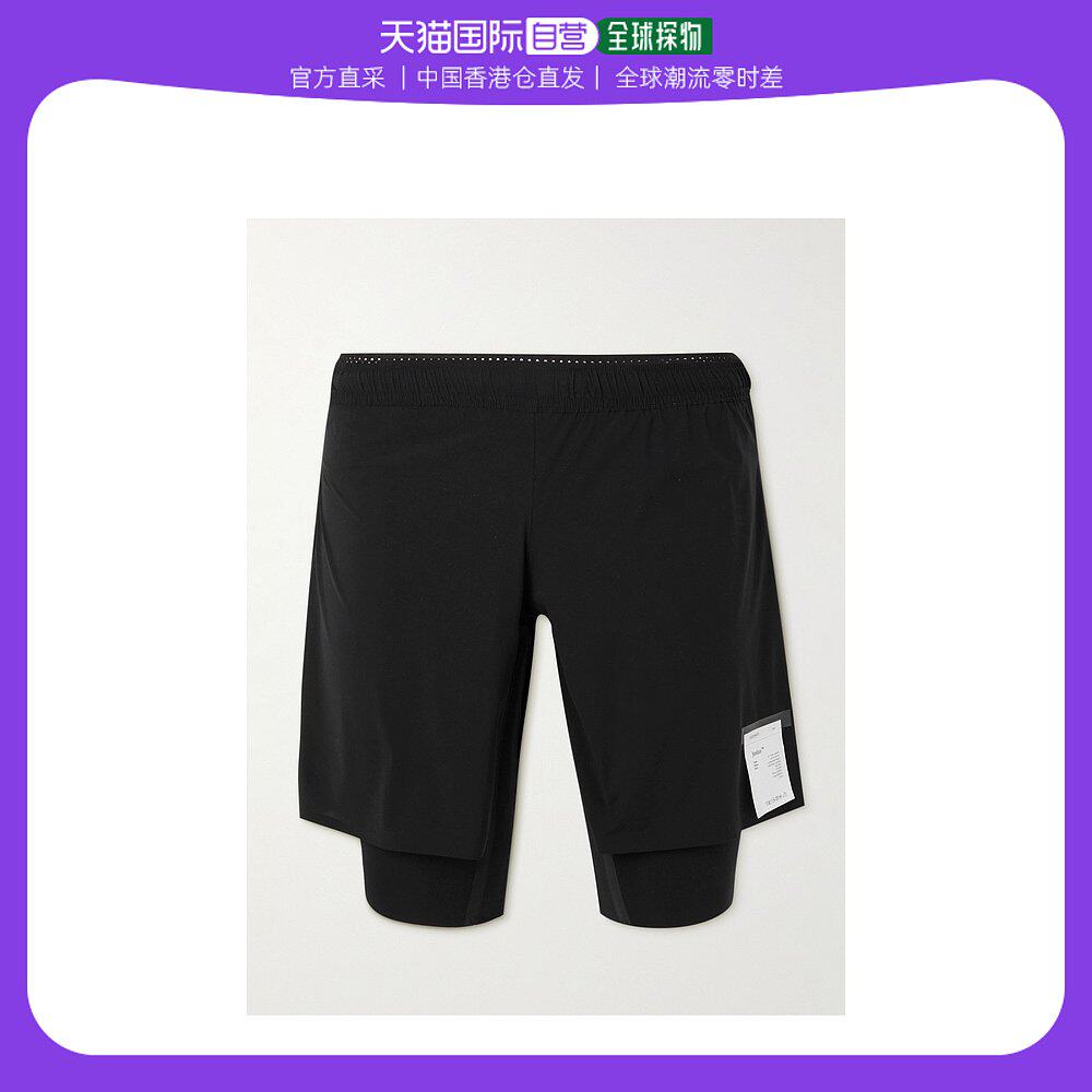 香港直邮潮奢 satisfy 男士justice64 直筒层叠感短裤