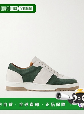 香港直邮Mr P. 男士 Atticus 拼色绒面革运动鞋 MPF242034FORESTA