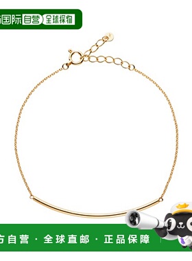 日潮跑腿Vendome K10YG黄金线形手链 gold ONE SIZE AJVB4080LSYG