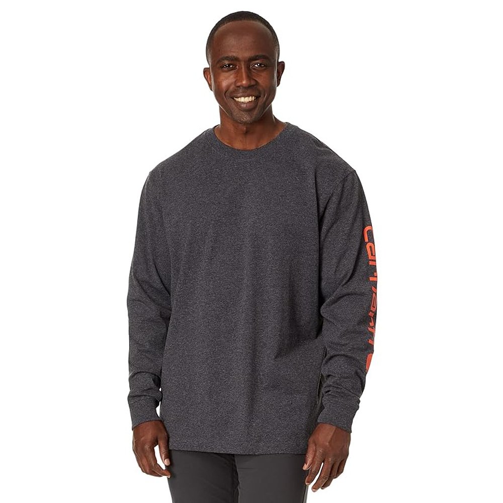 潮奢 Carhartt 卡哈特 男士 L/S 标志Logo袖子T恤