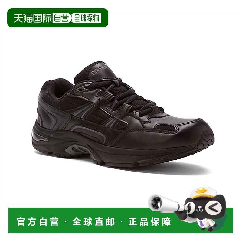 自营vionic黑色女式Walker运动鞋 美国奥莱直发