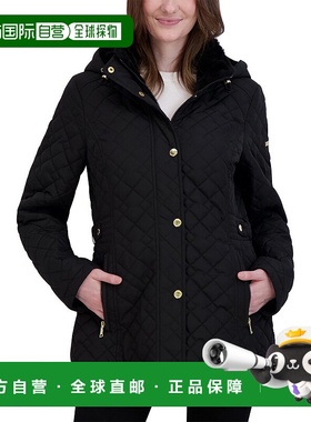 自营Laundry by Shelli Segal Snowchic New Graphic Quilted Jac