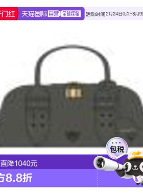 香港直邮PINKO 女士手提包 105906A0QOZ99Q AW2025 黑色 BOWLING