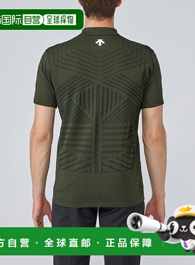 日本直邮DESCENTE 桑德 舒瓦泽尔款半袖针织polo衫 g-arc collect