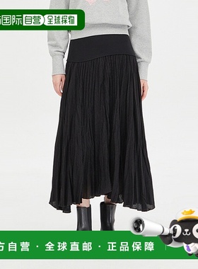 韩国直邮SISLEY 女士半身裙 SASK05411BK正品时尚百搭 高级感