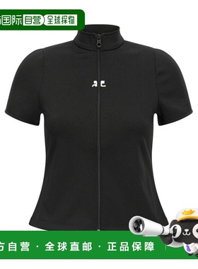 1h可退 香港直邮Courreges 女士 Interlock 拉鍊上衣 325JTO446JS