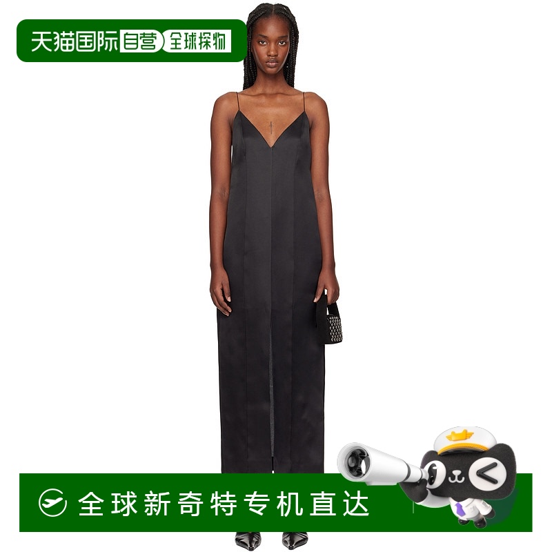 1小时内可退 香港直邮KHAITE 女士 黑色 Tully 连衣裙 5474386