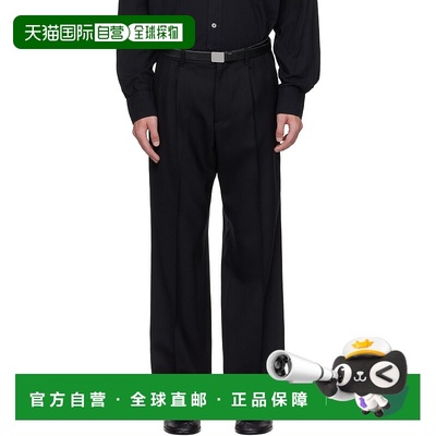 香港直邮Our Legacy 男士 黑色 Borrowed Chino 长裤 M421BBPW