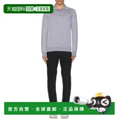 香港直邮Zegna 长袖 杰尼亚 1h可退 男士 Casheta Polo衫 E8J00132