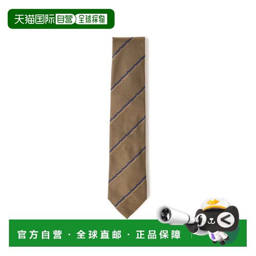 1h可退 日本直邮TUDOR ROSES 男士 真丝条纹领带 21553743840