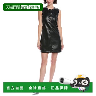 黑色 bone碎布和骨头Brigette迷你连衣裙 美国奥莱直发 自营rag