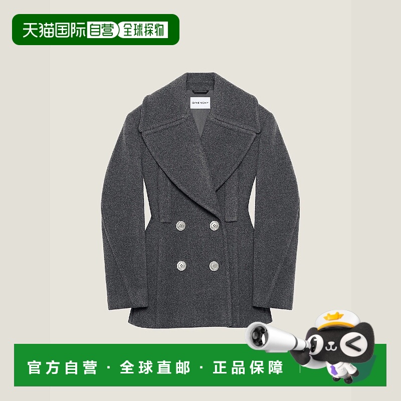 欧洲直邮GIVENCHY 纪梵希 25秋冬 BWC0E7166J-033 女士 大衣 短款