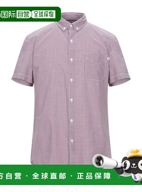 香港直邮Timberland 天伯伦 男士 格纹衬衫 red红色 舒适时尚