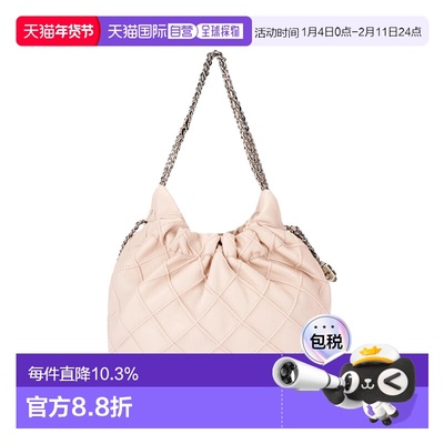 香港直邮TORY BURCH汤丽柏琦女款Fleming SOFT 悬挂金属Logo吊饰
