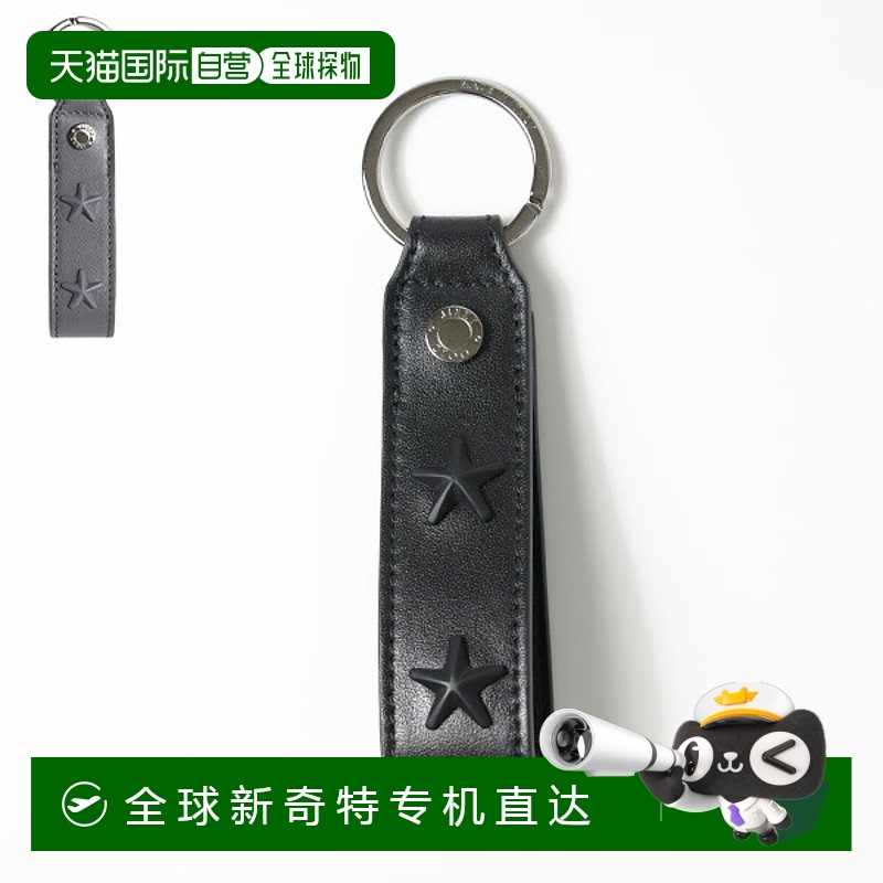日本直郵JIMMY CHOO WARWICK S 鑰匙扣 鑰匙圈 吊飾 綁帶 標(biāo)志 皮