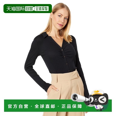 1h可退 【美国直邮】Madewell|Red Bull 褶饰 Polo 开衫