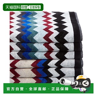 自营 missoni home米索尼家居Cyrus 6条浴巾套装-米白色 美国奥莱