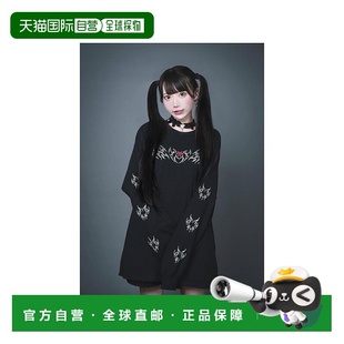日本直邮日潮 hauls恶魔女孩大号长袖T恤新款