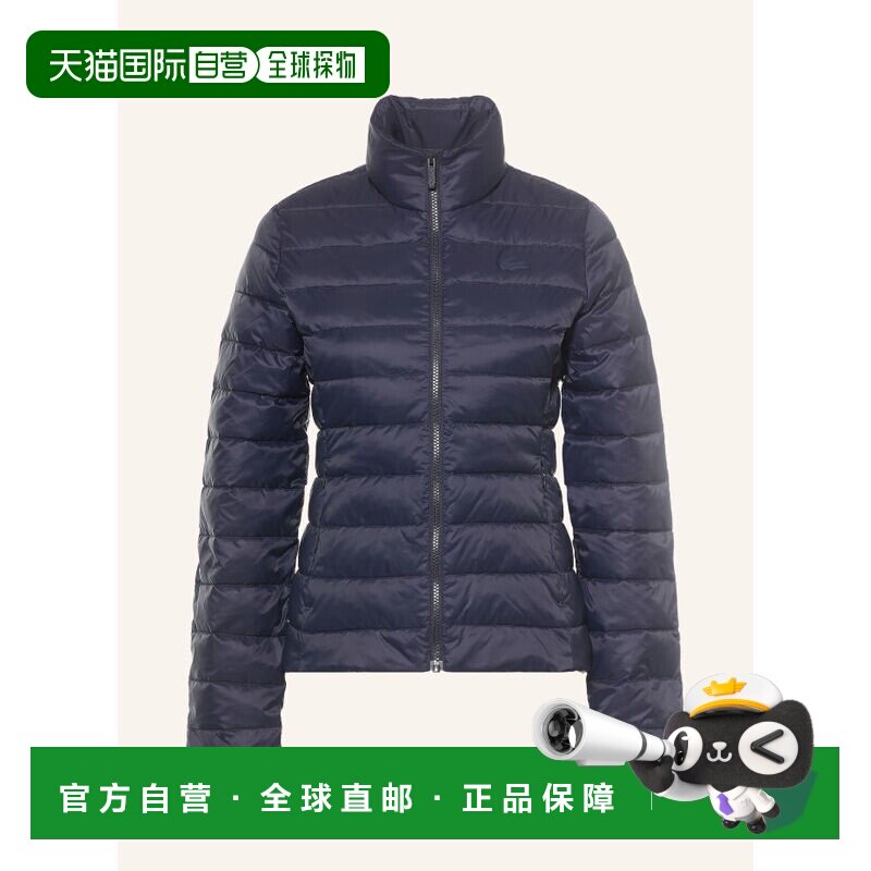 1h可退 欧洲直邮LACOSTE 女士夹克 100314508417000 CO 深蓝色 Qu图片