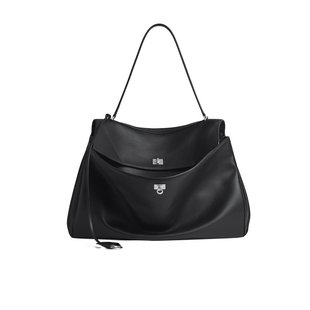 BALENCIAGA 男士单肩包 8194172AA4U1000 SS2025 黑色