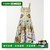 香港直邮潮奢 Latin FARM 1h可退 RIO 女士 Trip 褶皱抽褶印花棉