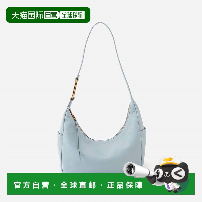 自营hobo浅蓝色女式Fielder单肩包-浅蓝色 美国奥莱直发