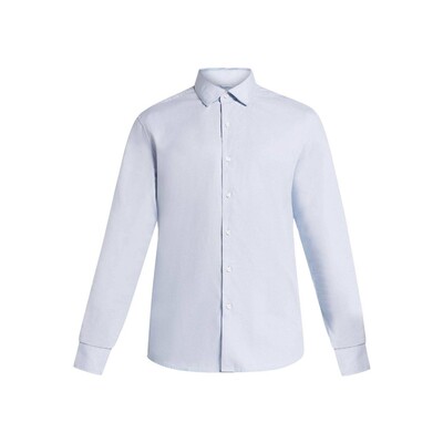 香港直邮MICHAEL KORS 男士衬衫  CF4407YFD4436 AW2024蓝色长袖