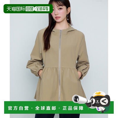 1h可退 日本直邮SAISON DE PAPILLON 女装 宽松版型 拨水外套 sdp