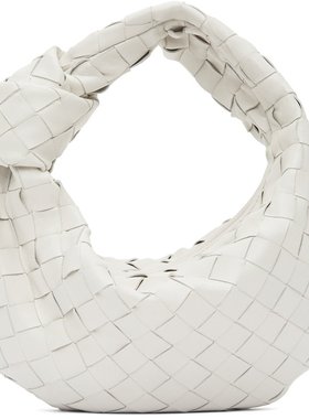 bottegaveneta葆蝶家女士白色迷你手提包