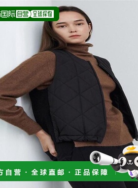 韩国直邮THE IZZAT 羊绒和撞色软垫背心 _K INAA0VT01