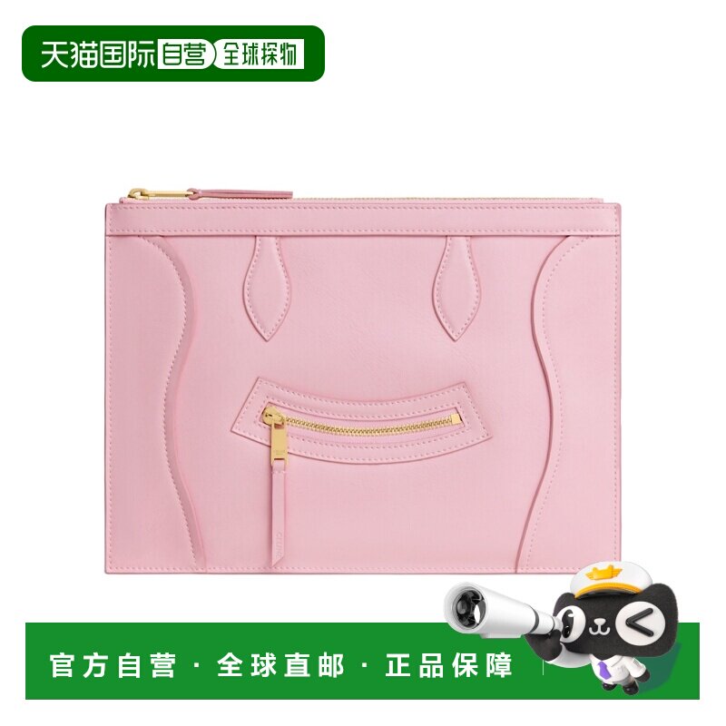 香港直邮CELINE 女士单肩包 L100D2N9224DP SS2026 粉红色 中号亮