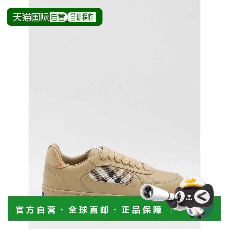 1h可退 香港直邮BURBERRY 男士休闲鞋 8110809C1309 AW2025 浅棕