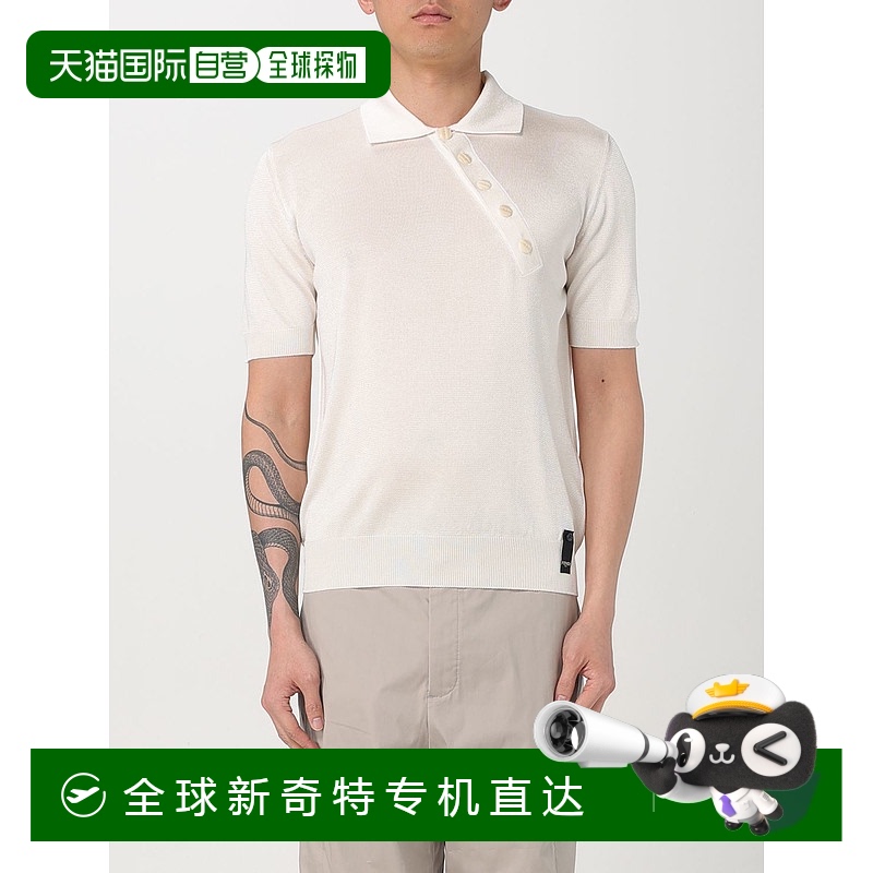 1h可退 香港直邮FENDI 男士T恤 FZC360AU82F1BJD SS2025 白色