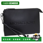 日本直邮Michael 001MICHAE 手拿包皮革黑色D37S4LCOU9L Kors 男士