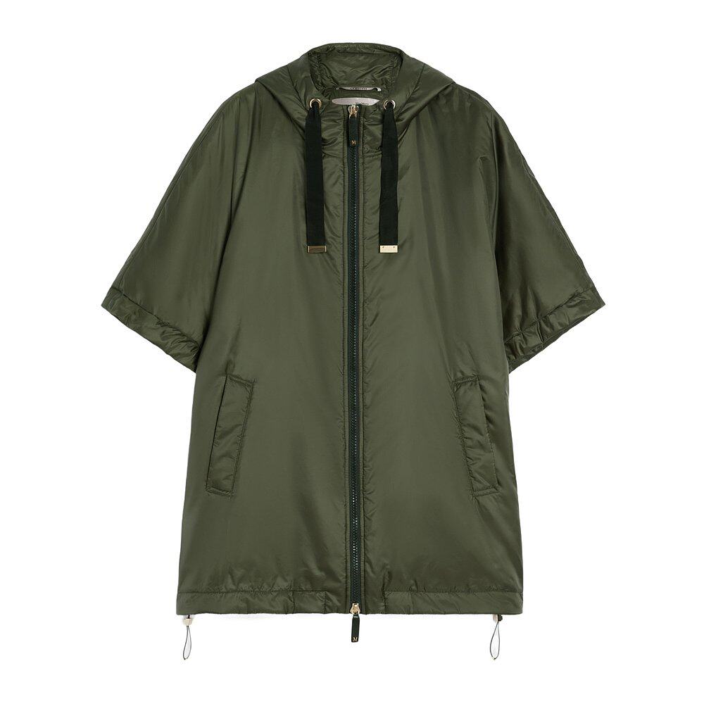 MAX MARA 女士外套 9736025406087 AW2025 绿色 连帽斗篷