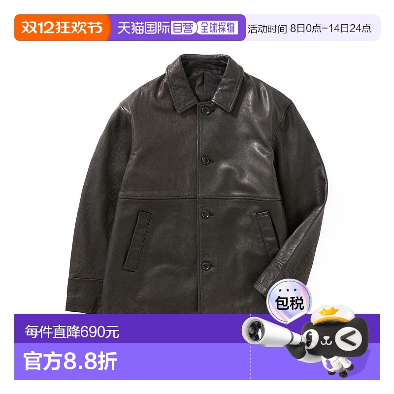 1h可退 日本直邮JOURNAL STANDARD 男士 柔软耐穿 山羊皮洗旧感车