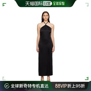 女士黑色 Deep Filippa Back 连衣裙 香港直邮潮奢