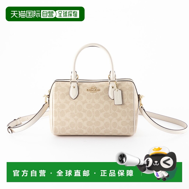 日本直邮COACH 波士顿包 Rowan 挎包 Signature CV961