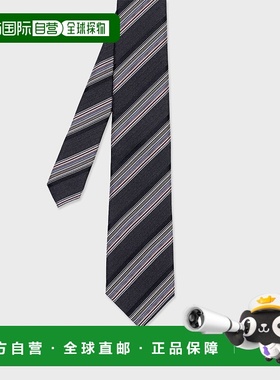 1h可退 日本直邮Paul Smith 男士多色条纹领带 150018 552MJ真丝